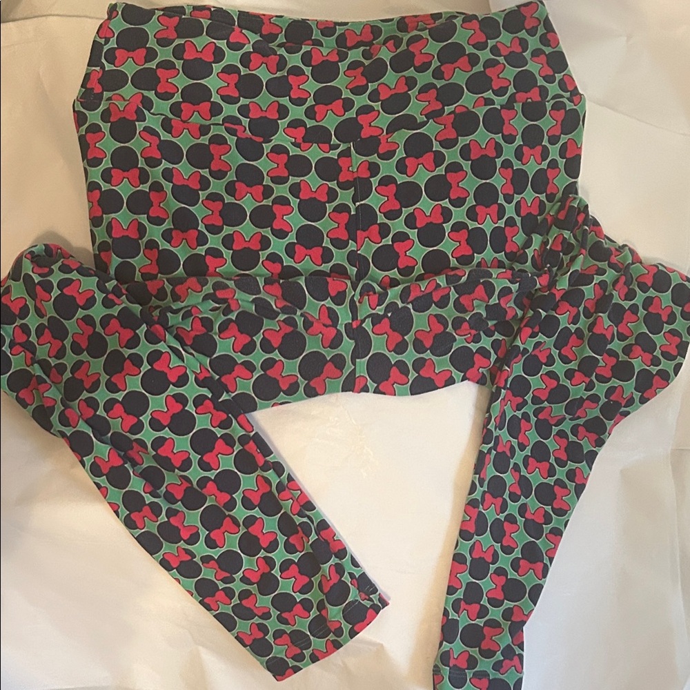 Minnie Mouse Print Leggings